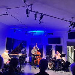 88.9FM WDNA - Bill Mays Jazz Trio performing at WDNA 88.9FM Serious Jazz Miami at the Jazz Encounters Concert series on November 10, 2023.
