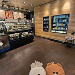 Starbucks - Display case and "to go" items