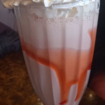 Angie's Dumpling Bar - Strawberry Milkshake. - Dumplings Near Me - Wantirna South, VIC Angie's Dumpling Bar - Strawberry Milkshake. - Dumplings Near Me - Wantirna South, VIC