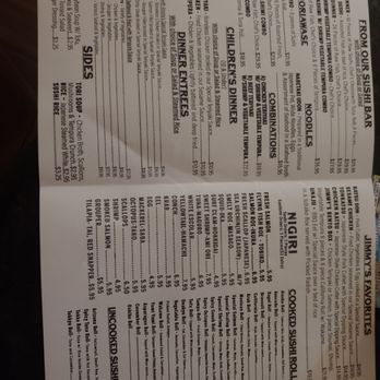 Jimmy's Sushi Bar - Menu - Sushi Bars Near Me - Seminole, Florida Jimmy's Sushi Bar - Menu - Sushi Bars Near Me - Seminole, Florida