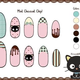 The nail design I simply asked for.