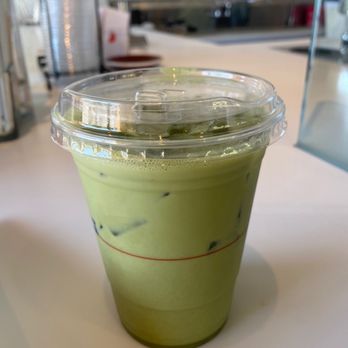 Coffee Code Espresso Bar - Iced matcha latte with oat milk (amazing) - Coffee & Tea Near Me - Fullerton, California Coffee Code Espresso Bar - Iced matcha latte with oat milk (amazing) - Coffee & Tea Near Me - Fullerton, California