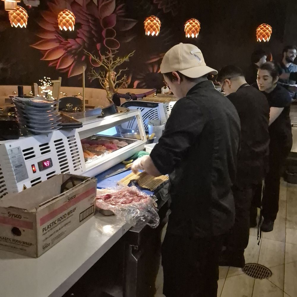 Katana Cocina Nikkei - Sushi Chefs hard at work - Japanese Near Me - Weston, Florida