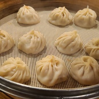 Mama Dough - Pork soup dumplings. Not much flavor - Chinese Near Me - Kent, Washington