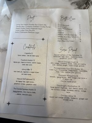 Menu photo 6 Grande Station Littleton, CO