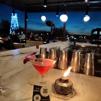 Sotol Modern Cocktail Kitchen - Custom request- Stacey's Martini Perfect night for rooftop bar comforts with amazing people - Cocktail Bars Near Me - Gilbert, Arizona Sotol Modern Cocktail Kitchen - Custom request- Stacey's Martini Perfect night for rooftop bar comforts with amazing people - Cocktail Bars Near Me - Gilbert, Arizona