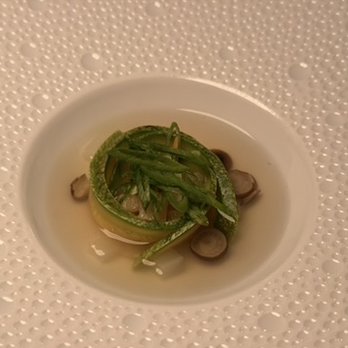 Nōksu - Sujebi (Zucchini, Clam, Anchovy Broth) - Seafood Near Me - New York, New York Nōksu - Sujebi (Zucchini, Clam, Anchovy Broth) - Seafood Near Me - New York, New York