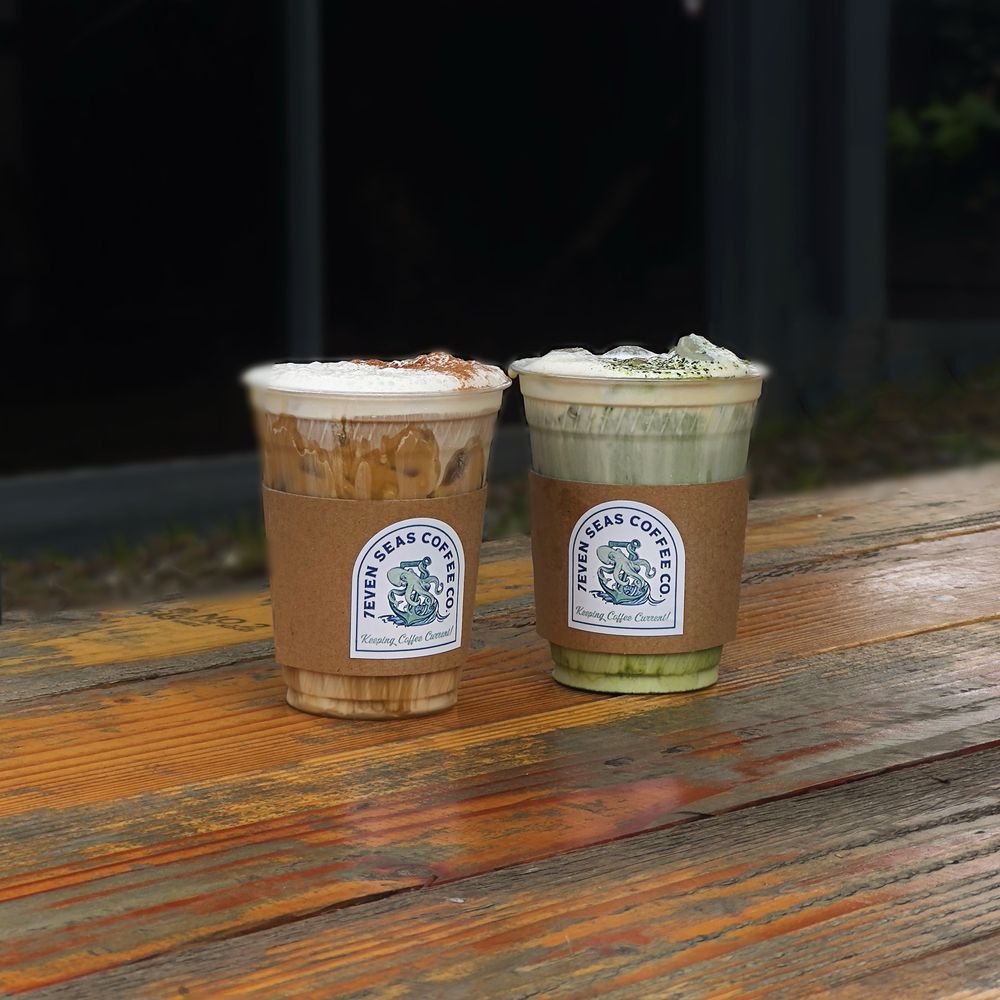 7even Seas Coffee Logo