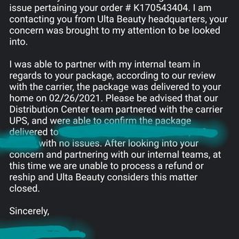 Ulta Beauty - The "resolution" email. - Cosmetics & Beauty Supply Near Me - Columbus, Mississippi Ulta Beauty - The "resolution" email. - Cosmetics & Beauty Supply Near Me - Columbus, Mississippi