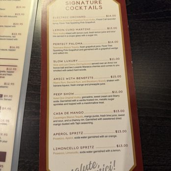 Amici Pizzeria & Bar - Cocktail menu - Pizza Near Me - Reno, Nevada Amici Pizzeria & Bar - Cocktail menu - Pizza Near Me - Reno, Nevada