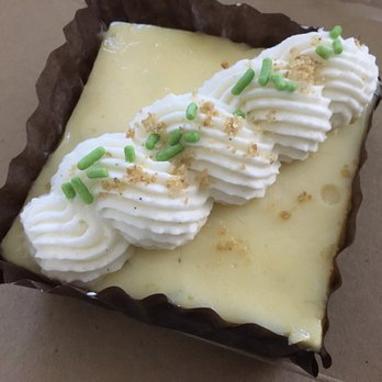 Red Bird Bakery - Key Lime Bar ($5)- 4.5/5 stars - Bakeries Near Me - Cotati, California Red Bird Bakery - Key Lime Bar ($5)- 4.5/5 stars - Bakeries Near Me - Cotati, California