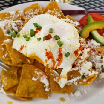 Elite Cafe - Chiliquiles with fried egg - Cafes Near Me - Hayward, California Elite Cafe - Chiliquiles with fried egg - Cafes Near Me - Hayward, California