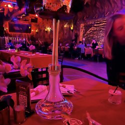 Cave Restaurant - Hookah with pineapple head
