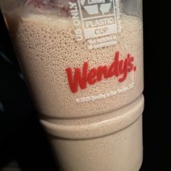Over half the frosty was air!