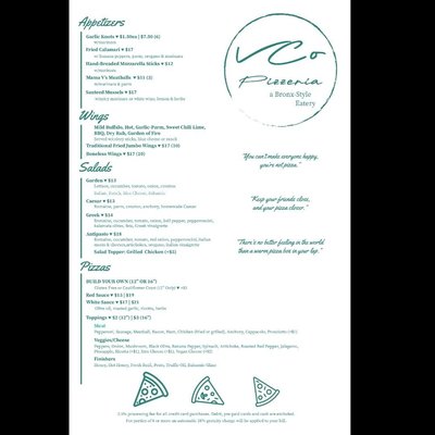 Menu photo 2 Vco Pizzeria Sarasota, FL