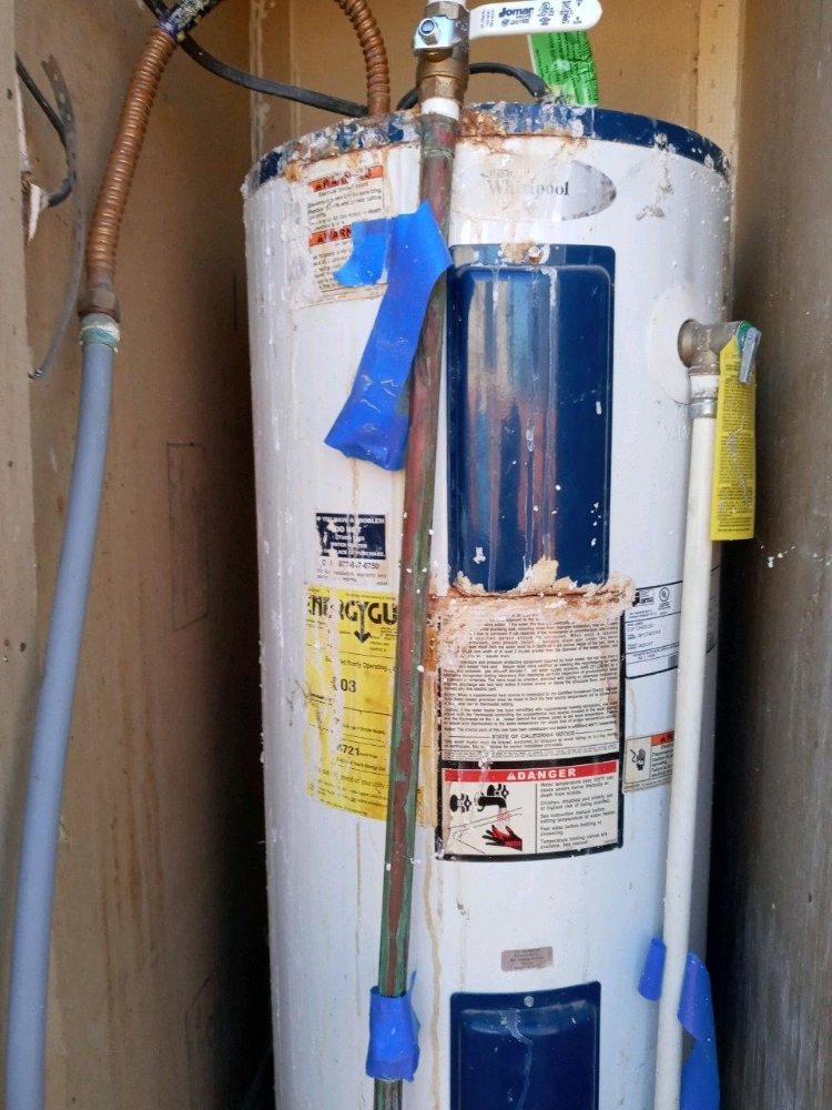 Slide of plumbers crack plumbing