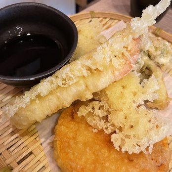 Aki Sushi - Appetizer tempura which is shrimp with veggies. - Sushi Bars Near Me - Kennewick, Washington Aki Sushi - Appetizer tempura which is shrimp with veggies. - Sushi Bars Near Me - Kennewick, Washington