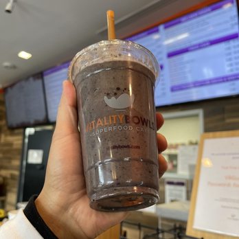 Vitality Bowls - Matcha Madness with no Matcha and added blueberries. - Acai Bowls Near Me - Sunnyvale, California Vitality Bowls - Matcha Madness with no Matcha and added blueberries. - Acai Bowls Near Me - Sunnyvale, California