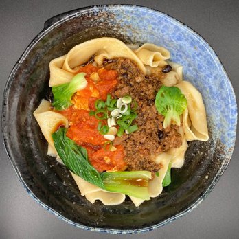 Stretched - Pork Zha Jiang & Tomato Egg Biang Biang - Food Trucks Near Me - Eugene, Oregon