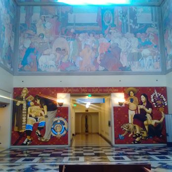 Central Library - Second floor mural 1 of 3 - Libraries Near Me - Los Angeles, California