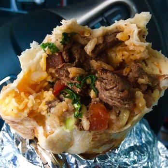 La Espiga De Oro - Carne Asada Super Burrito. Fresh add-ons and good rice ratio, but meat was bland and flat. - Mexican Near Me - San Francisco, California