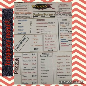Poppaz - a menu for a pizza restaurant - Pizza Near Me - Landisburg, Pennsylvania Poppaz - a menu for a pizza restaurant - Pizza Near Me - Landisburg, Pennsylvania