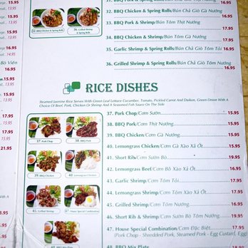 Stadium Pho - Menu as of 1/2025 - Vietnamese Near Me - Honolulu, Hawaii