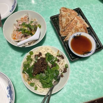 Cafe China - Dan Dan Noodles Scallion Pancakes Pork Dumplings in Chili Oil (8)Dumplings - Szechuan Near Me - New York, New York Cafe China - Dan Dan Noodles Scallion Pancakes Pork Dumplings in Chili Oil (8)Dumplings - Szechuan Near Me - New York, New York