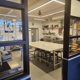 Look at this amazing private cooking area.