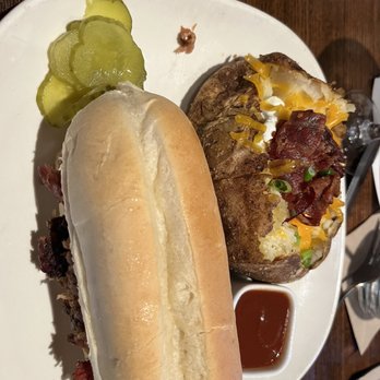 Jack Stack Barbecue - Freight House - Southern Jack with baked potato - Barbeque Near Me - Kansas City, Missouri