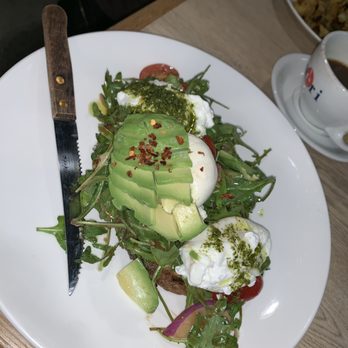 Over Easy Kitchen - Fancy burrata - Salad Near Me - Holmdel, New Jersey