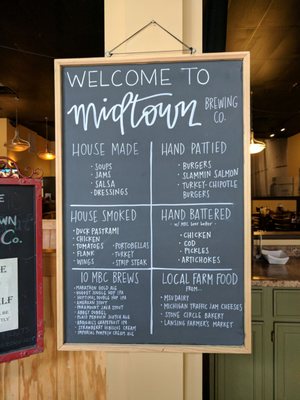 Menu photo 8 Midtown Brewing Co. Lansing, MI