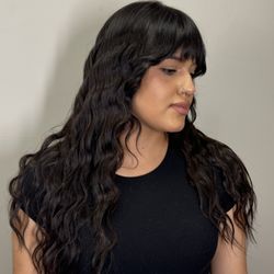 Gloss, haircut, wave set