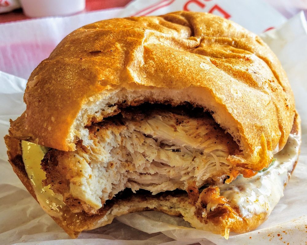 Spicy Chicken Sandwich at Doll n' Burgers Tecumseh