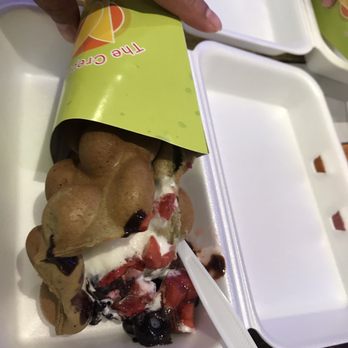 The Crepe Cafe - Not even close to the display! :( - Creperies Near Me - Calgary, Alberta