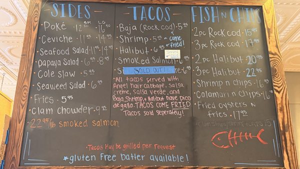 Menu photo 1 El Pizmo Fish Pismo Beach, CA Menu photo 1 El Pizmo Fish Pismo Beach, CA