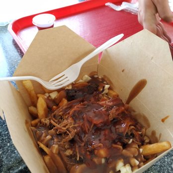 The Big Apple - Pulled pork poutine - Bakeries Near Me - Colborne, Ontario