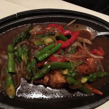 Panda Inn - Sizzling Scallops and Asparagus - Chinese Near Me - Pasadena, California