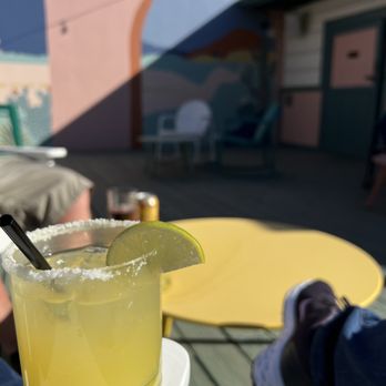 Birdie's Social Club - a margarita on a table - Bars Near Me - Fort Worth, Texas
