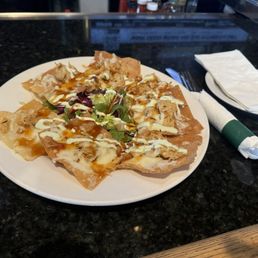 Asian Nachos, I absolutely love these!!One of my favorite staples here.