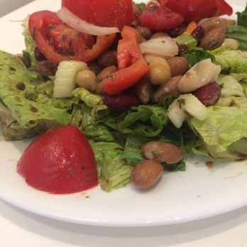 Molisana Bakery - Mixed a few different salads (romaine, tomato salad, and bean salad) - Bakeries Near Me - Vaughan, Ontario
