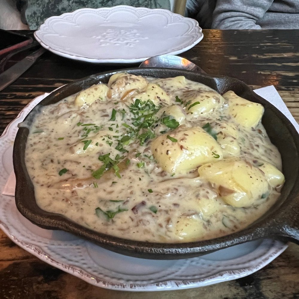 French Alpine Bistro - Truffle gnocchi - French Near Me - Aspen, Colorado French Alpine Bistro - Truffle gnocchi - French Near Me - Aspen, Colorado