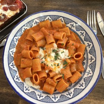 Melo's Italian Table - Spicy Vodka Rigatoni - Pasta Shops Near Me - Walnut Creek, California Melo's Italian Table - Spicy Vodka Rigatoni - Pasta Shops Near Me - Walnut Creek, California