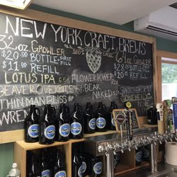 Hulett's Marina - Late summer 2021 tap menu