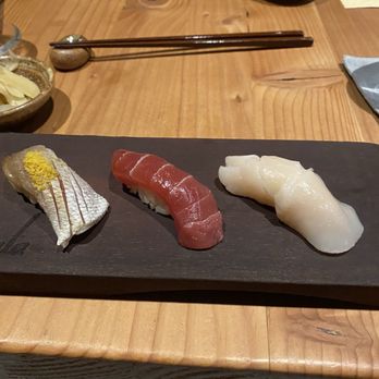 Hinata - scallop, bluefin tuna, young snapper - Sushi Bars Near Me - San Francisco, California Hinata - scallop, bluefin tuna, young snapper - Sushi Bars Near Me - San Francisco, California