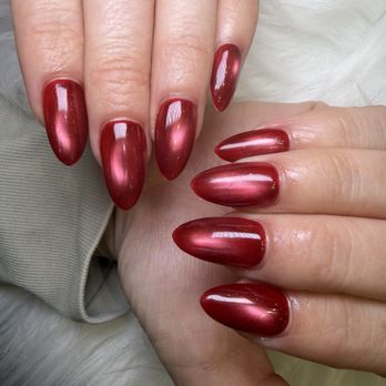 Orange Nails Bar - Cat eye gel acrylic nails by Jojo - Nail Salons Near Me - Orange, California Orange Nails Bar - Cat eye gel acrylic nails by Jojo - Nail Salons Near Me - Orange, California