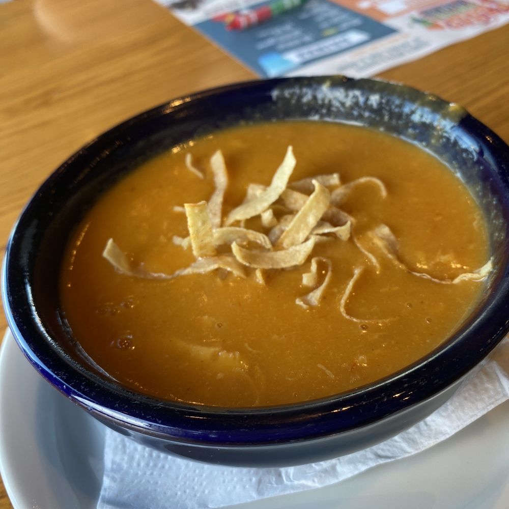 Bowl of Soup -chicken enchilada