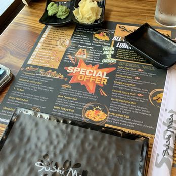 Sushi Masa - Menu and sushi setup - Sushi Bars Near Me - Plano, Texas Sushi Masa - Menu and sushi setup - Sushi Bars Near Me - Plano, Texas