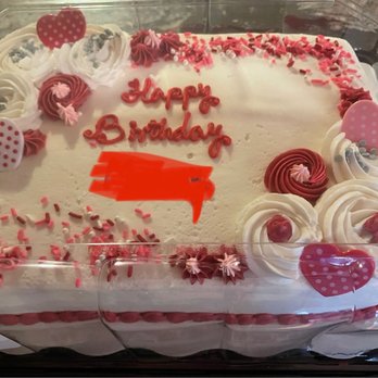Walmart Supercenter - a birthday cake in a plastic container - Grocery Near Me - Everett, Washington