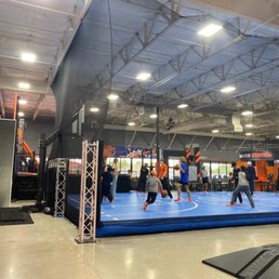 Basketball zone, tiny hidden wrapped wall Basketball zone, tiny hidden wrapped wall